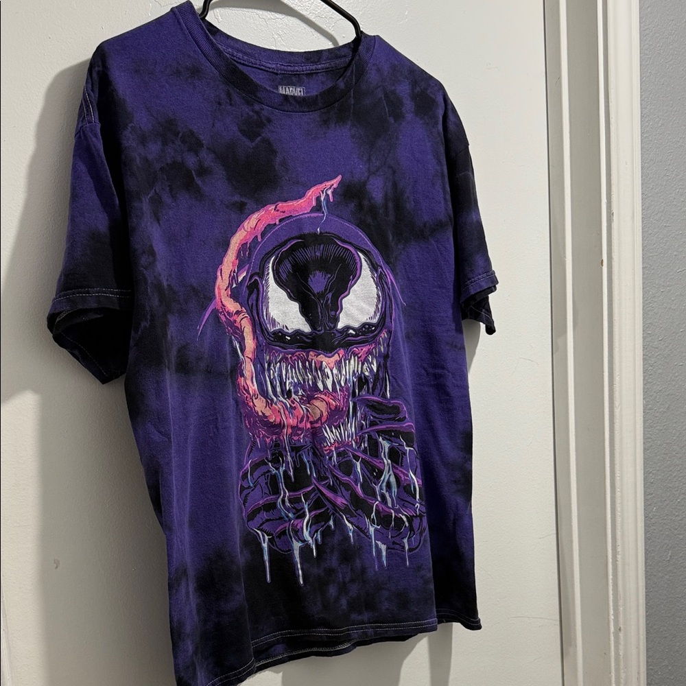 Marvel Venom Black and Purple T-Shirt